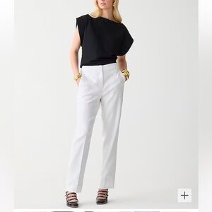 Brand new linen blend pants in ivory color
